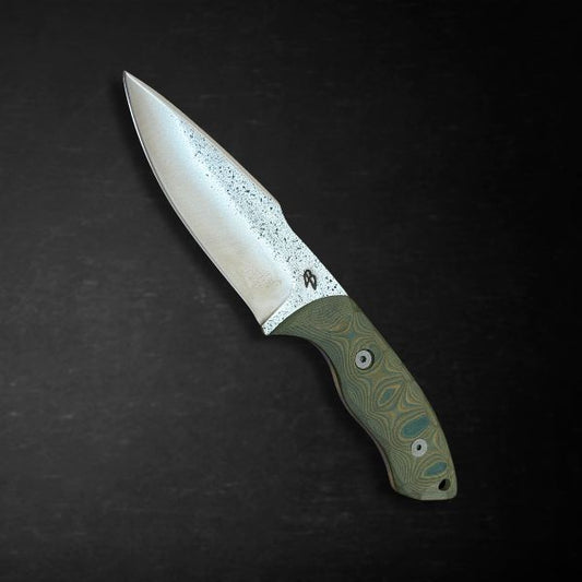 Ridge Back Custom Knife - High Carbon Steel