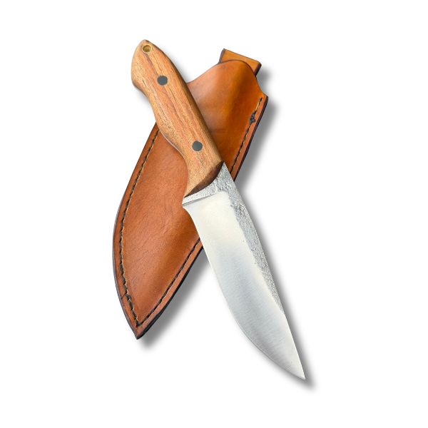 Custom Knife - Fixed Blade - Wood Handle
